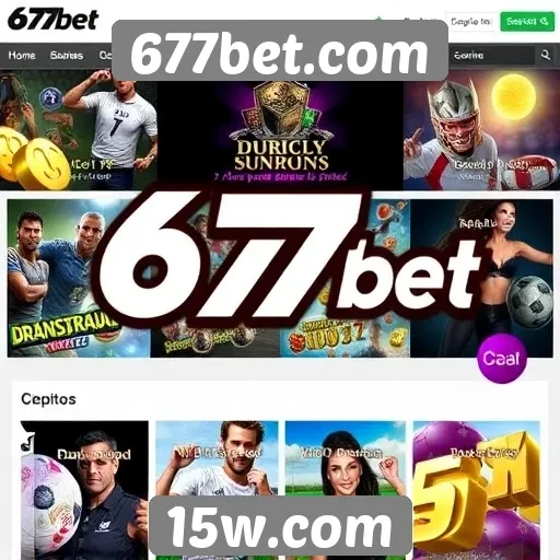 Oferta de jogos e categorias no 677bet